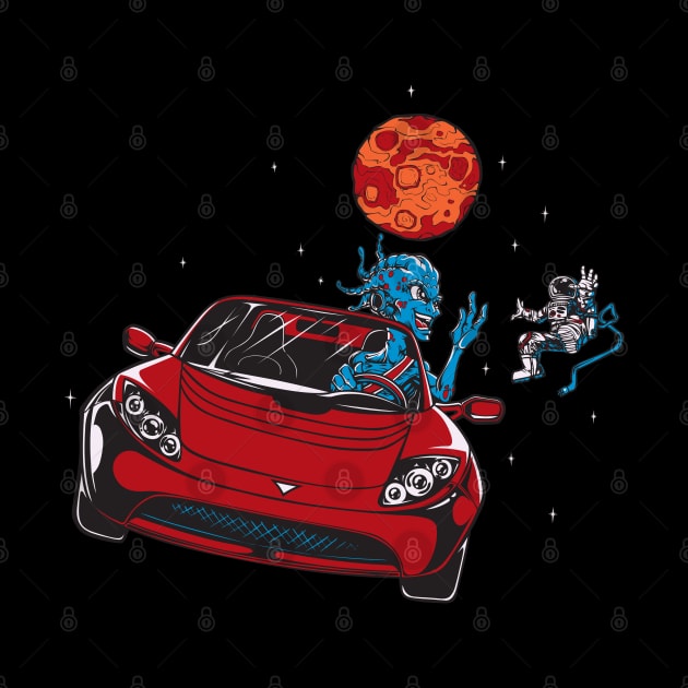 Mars And Cars by Vinyl Chef Steve