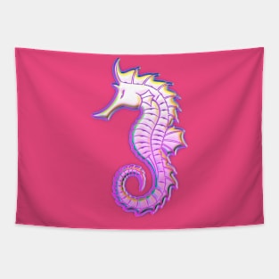 A Beautiful, Colourful Seahorse Design for People Who Love Seahorses and the Ocean Tapestry