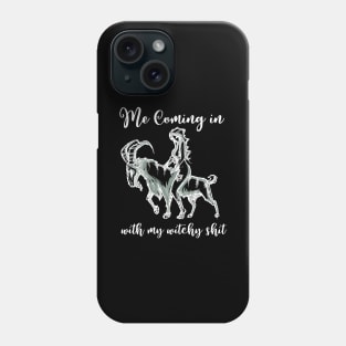 Wicca Pagan Witch Wiccan Goat Witchcraft Goth Witchy Gothic Phone Case