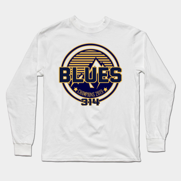 stl blues long sleeve shirt