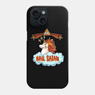 Unicorn Hail - For the dark side Phone Case