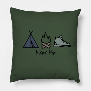 Hiker Life Pillow