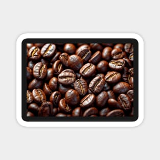 Coffee Beans - Jigsaw Puzzle Magnet