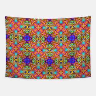 Moroccan arabic oriental tile pattern Tapestry