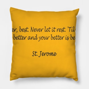 Inspirational quotes from inspirational people Pillow