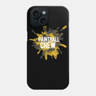 Matching Paintball T-Shirt Cool Fun Sports Game Team Shirt Phone Case