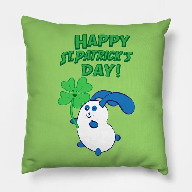 Ernest | St. Patrick Pillow by hisameartwork