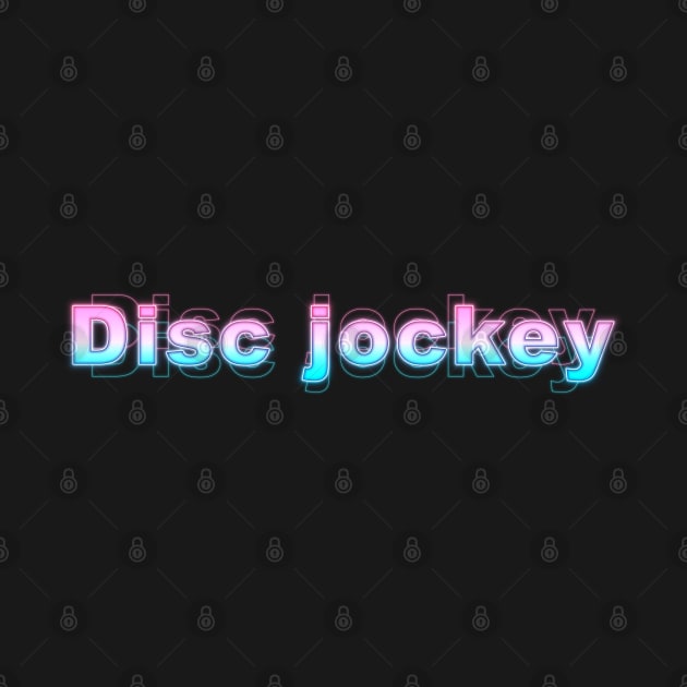 Disc Jockey by Sanzida Design