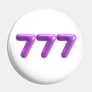 Lucky 7's - Purple Pin