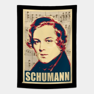 Robert Schumann musical notes Tapestry