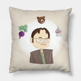 Bears, Beets, Battlestar Galactica Pillow