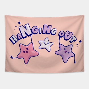 Kawaii Stars Tapestry