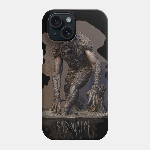 Sasquatch Phone Case by Blairsculpture