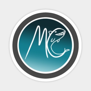 Megalodon Logo Magnet