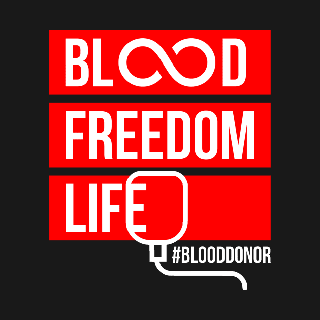 Blood donor "Blood. Freedom. Life" by NEFT PROJECT