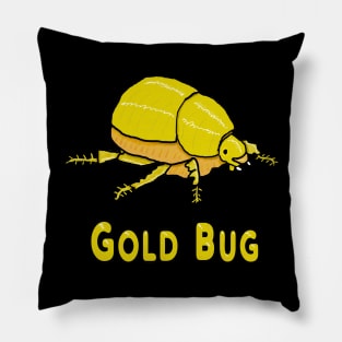 Gold Bug Pillow