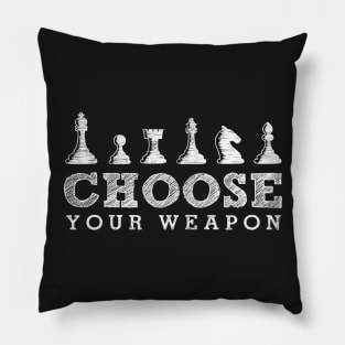 Choose Your Weapon Pillow