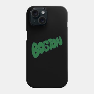 Boston Green Bubbles Phone Case