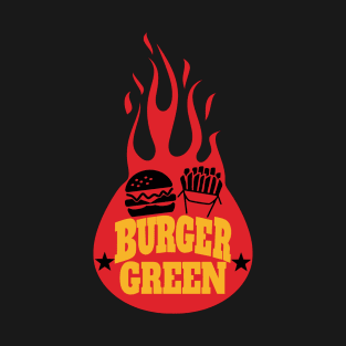 burger green remera T-Shirt