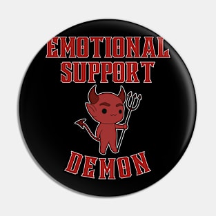 Emotional Support Demon Pin