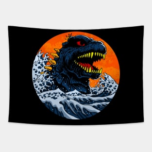 BIG MONSTER WAVE Tapestry