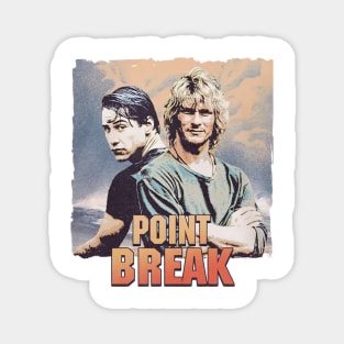 Point Break Vintage Magnet