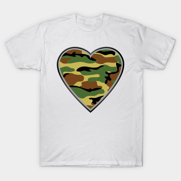 camo heart shirt