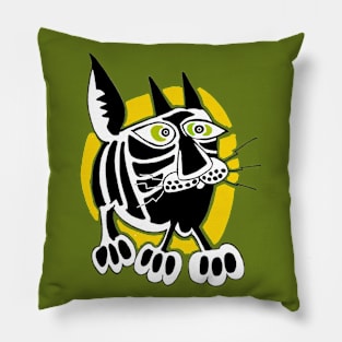 AbstraCat Pillow