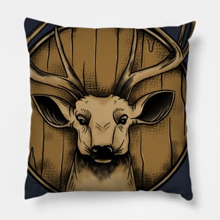 Deer shirt Pillow