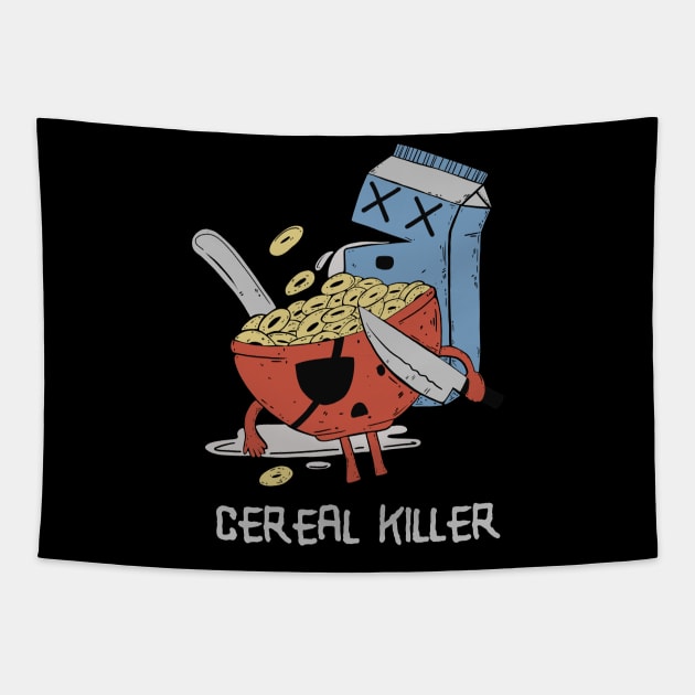 Cereal Killer Tapestry by pixengalore