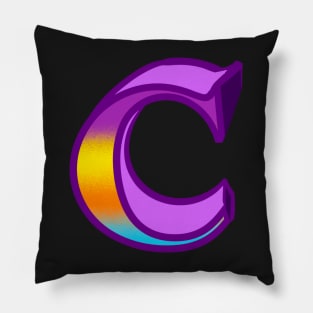 Top 10 best personalised gifts 2022  - Letter C cee ,personalised,personalized with pattern Pillow