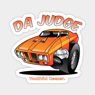 Da Judge Cartoon Car Toon Magnet