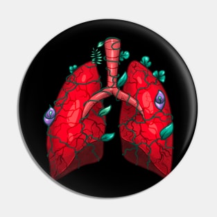 Human’s lungs in plants Pin