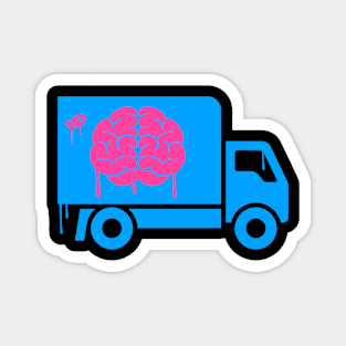 Brain Truck Magnet