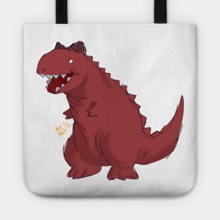 Tiny carnotaurus Tote