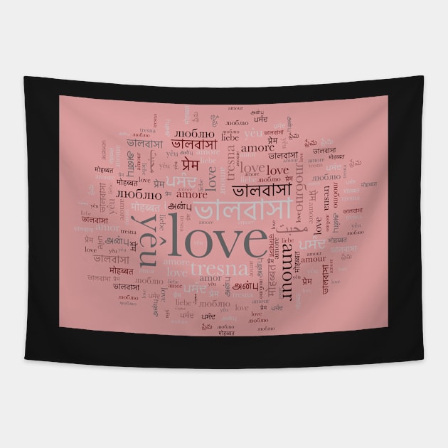 The language of love Tapestry by Dpe1974