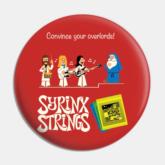 Syrinx Strings Pin by MustardSoda