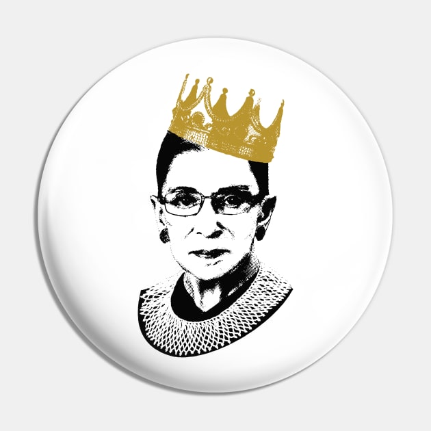 Notorious RBG Pin by LGBT