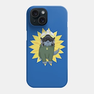 Pilot cat.Ghost of Kyiv.Best Cat. Phone Case