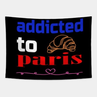 addicted to paris Tapestry