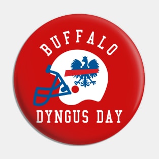 Dyngus Day Buffalo NY Polish Eagle Pride 716 Football Pin