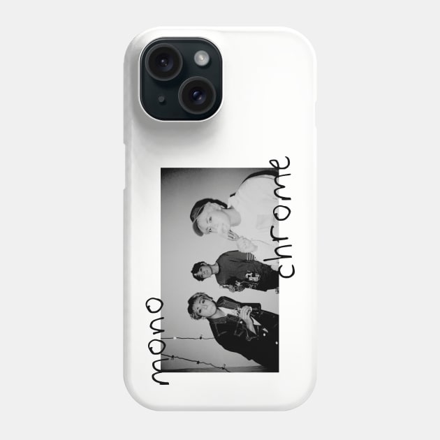 MONOCHROME black (BTS) Phone Case by goldiecloset