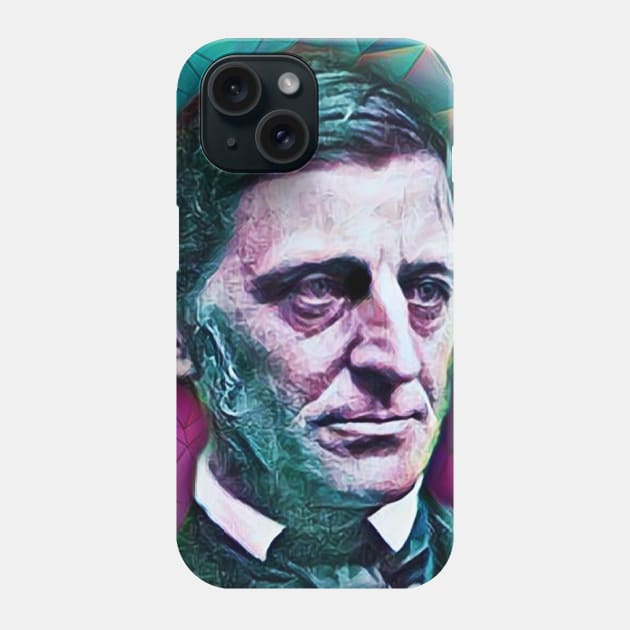 Ralph Waldo Emerson Portrait | Ralph Waldo Emerson Artwork 8 Phone Case by JustLit