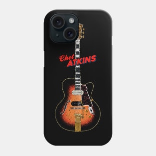 Chet Atkins D'Angelico Excel Electric Guitar Phone Case