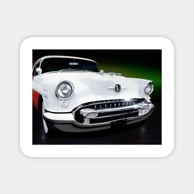 Oldsmobile Holiday Coupe 1955 Magnet by Burtney