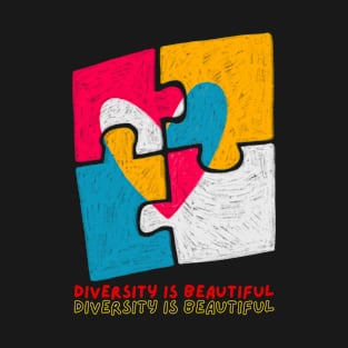 Pride Month Diversity is Beautiful T-Shirt