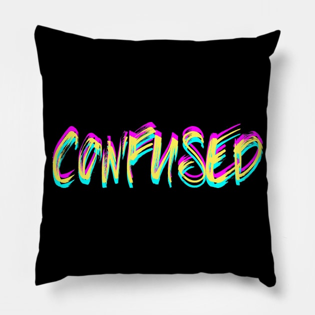 Confused Pillow by Nada's corner