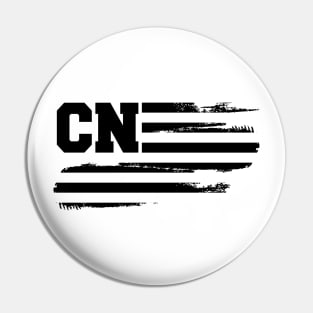 Casey Neistat Merch CN Flag Pin