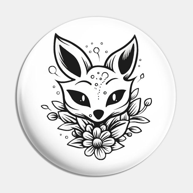 Foxflowers Pin by stkUA