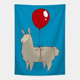 Balloon Llama Tapestry